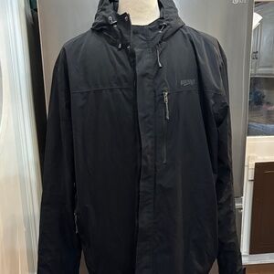 RedHead Men's Black Raincoat